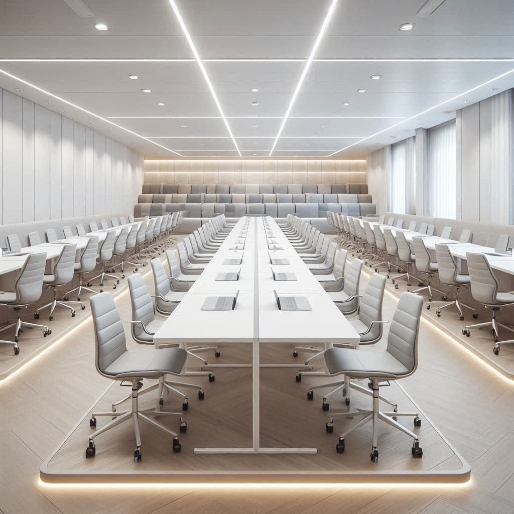 数据团队在季度复盘密集进行期间怎样兼顾写字楼办公的前台接待区规划